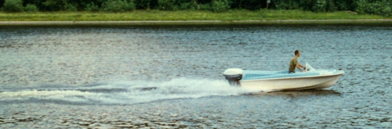 Blue boat 1997