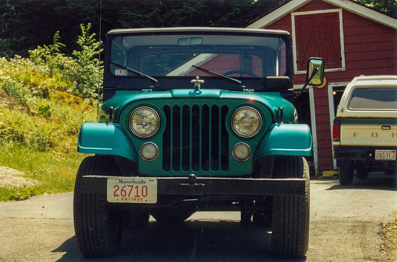 Jeep after restoration