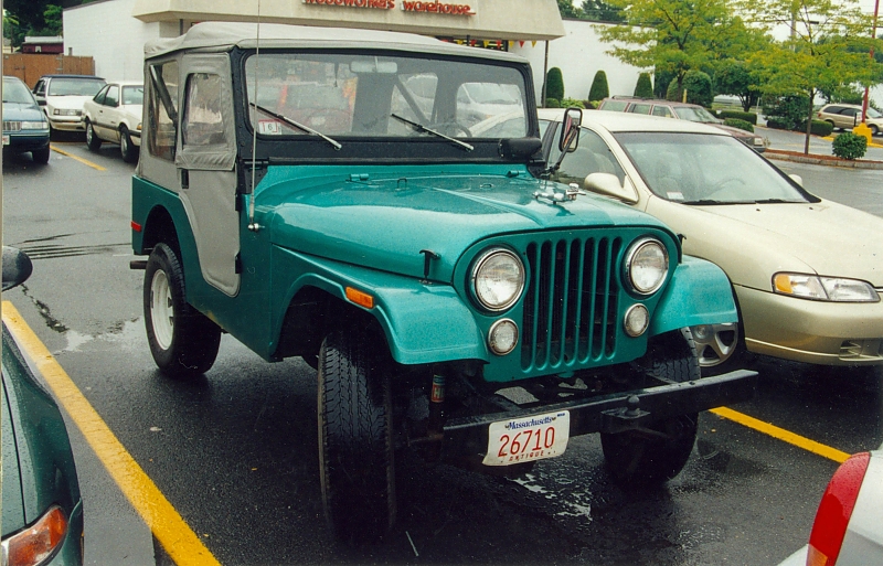 Jeep after restoration